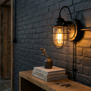 globo-wandlamp-lenius-zwart-metaal-scheepslamp-e27-15053w-140