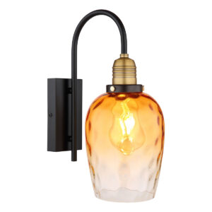 globo-wandlamp-salvy-amberkleurig-glas-bedlampje-e27-15786w-0