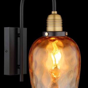 globo-wandlamp-salvy-amberkleurig-glas-bedlampje-e27-15786w-2