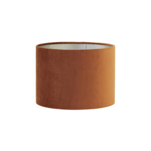light-living-kap-velours-oranje-textiel-o25cm-e27-2225049-0