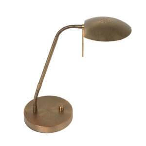mexlite-tafellamp-eloi-brons-glasmetaal-o17cm-led-1315br-1