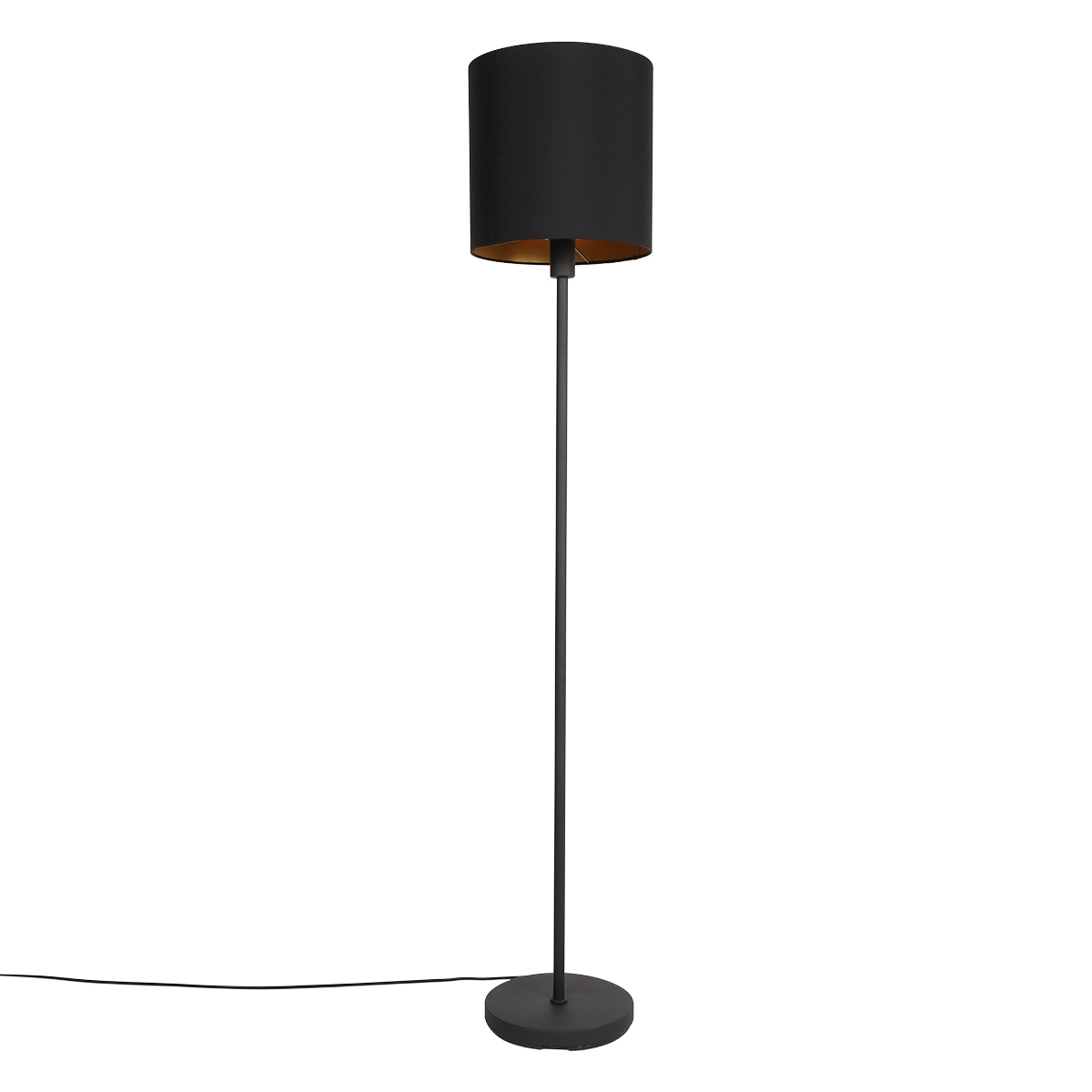 mexlite-vloerlamp-noor-zwart-linnenmetaal-o30cm-e27-1564zw-1