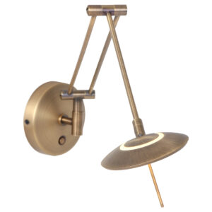 steinhauer-wandlamp-zodiacled-brons-kunststofmetaal-bedlampje-led-2110br-1