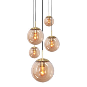 hanglamp-amberkleurig-bollique-elektronicaglasmetaal-o60cm-e27-2730me-steinhauer-0