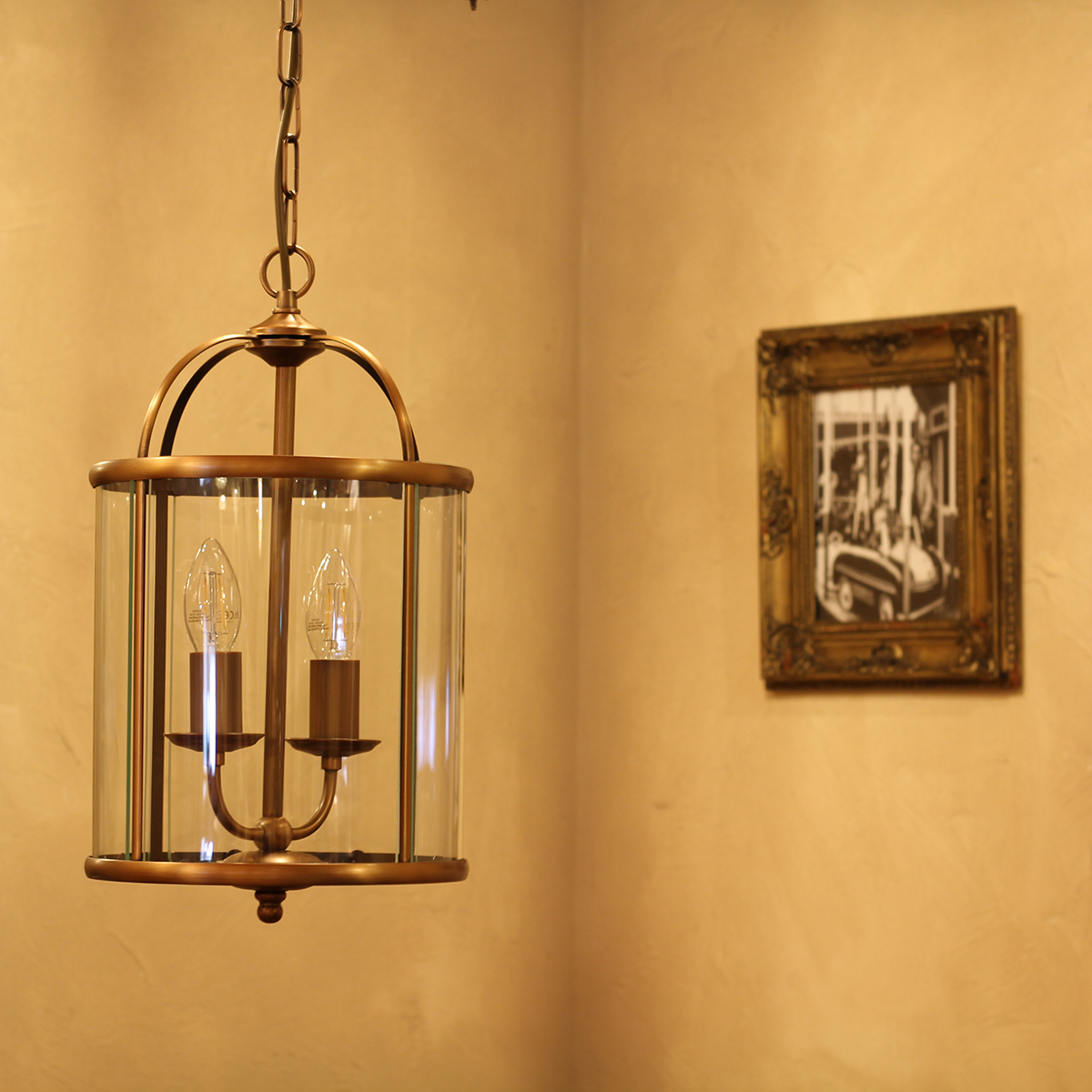 hanglamp-brons-pimpernel-glasmetaal-o23cm-e14-5971br-steinhauer-2
