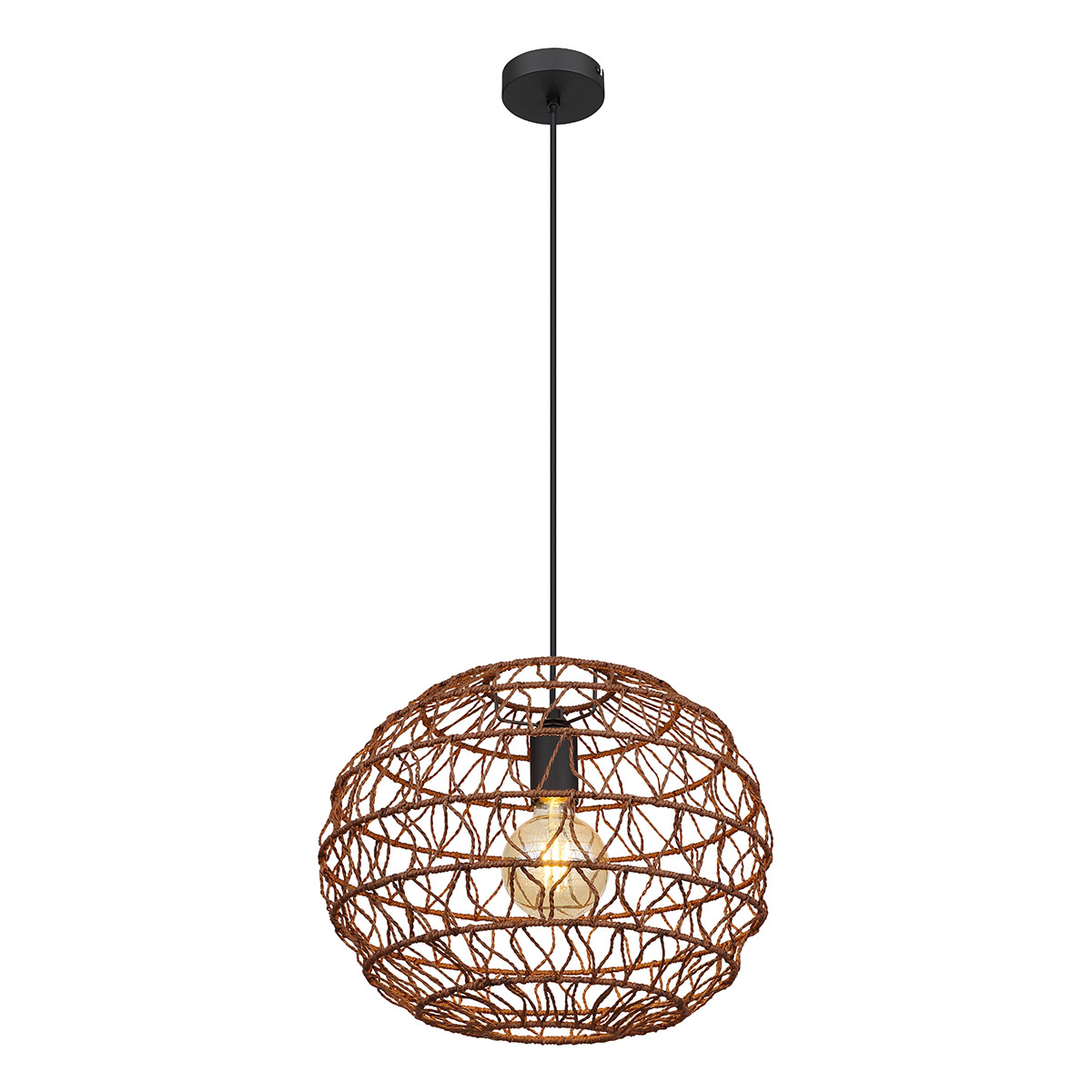hanglamp-bruin-senni-metaal-o39cm-e27-15689h1b-globo-0