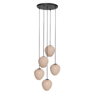hanglamp-creme-haloswap-metaaltextiel-o40cm-e27-4283zw-mexlite-0