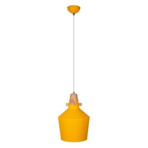 hanglamp-geel-jacoba-metaal-o22cm-e27-30730113-globo-0