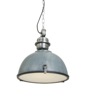 hanglamp-grijs-bikkel-glasmetaal-o42cm-e27-7586gr-steinhauer-0