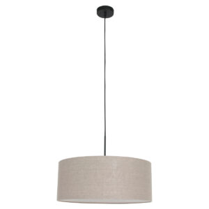 hanglamp-grijs-sparkledlight-linnenmetaaltextiel-o50cm-e27-8155zw-steinhauer-1