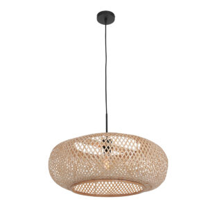 hanglamp-naturel-maze-bamboehoutmetaal-o60cm-e27-7505zw-steinhauer-1