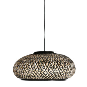 hanglamp-naturel-sparkledlight-bamboemetaal-o50cm-e27-4476zw-steinhauer-0