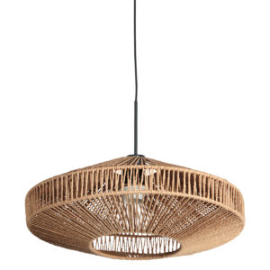 hanglamp-naturel-sparkledlight-metaaltouw-o40cm-e27-4483zw-steinhauer-0