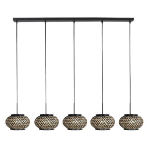 hanglamp-naturelzwart-haloswap-bamboemetaal-groteeettafellamp-e27-4528zw-steinhauer-0