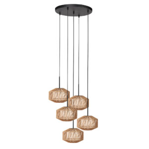 hanglamp-naturelzwart-haloswap-metaaltouw-o50cm-e27-4525zw-mexlite-1