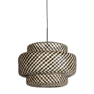 hanglamp-naturelzwart-sparkledlight-bamboemetaal-o53cm-e27-4478zw-steinhauer-0