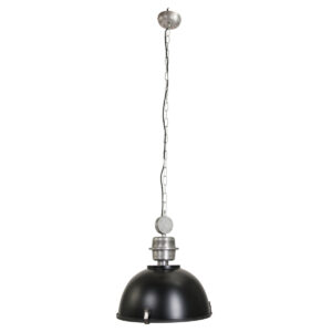 hanglamp-zwart-bikkel-elektronicaglasmetaal-o42cm-e27-7586zw-steinhauer-1