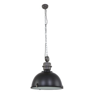 hanglamp-zwart-bikkel-glasmetaal-o52cm-e27-7834zw-steinhauer-1
