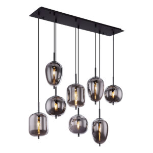 hanglamp-zwart-blacky-glassmokeglas-groteeettafellamp-e14-15345-8-globo-0