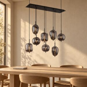 hanglamp-zwart-blacky-glassmokeglas-groteeettafellamp-e14-15345-8-globo-1