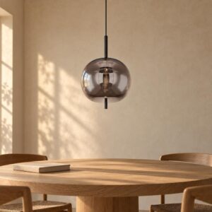 hanglamp-zwart-blacky-glassmokeglas-o30cm-e27-15345h1-globo-1