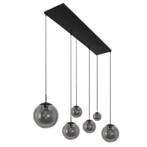 hanglamp-zwart-bollique-elektronicaglasmetaal-designlamp-e27-3499zw-steinhauer-1