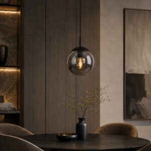hanglamp-zwart-bollique-elektronicaglasmetaal-o25cm-e27-3497zw-steinhauer-2