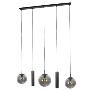 hanglamp-zwart-bollique-metaalglas-designlamp-e27_gu10-4847zw-steinhauer-0
