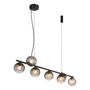 hanglamp-zwart-dallerta-glassmokeglas-groteeettafellamp-g9-15216-7h-globo-0