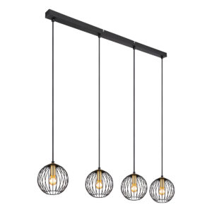 hanglamp-zwart-eusebius-metaal-groteeettafellamp-e14-15589-4h-globo-0
