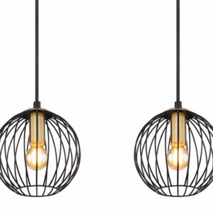 hanglamp-zwart-eusebius-metaal-groteeettafellamp-e14-15589-4h-globo-2