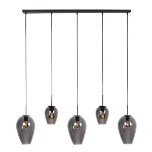 hanglamp-zwart-haloswap-glasmetaal-groteeettafellamp-e27-4280zw-mexlite-0