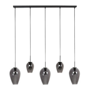 hanglamp-zwart-haloswap-glasmetaal-groteeettafellamp-e27-4280zw-mexlite-1