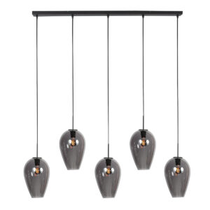 hanglamp-zwart-haloswap-glasmetaal-groteeettafellamp-e27-4284zw-mexlite-0