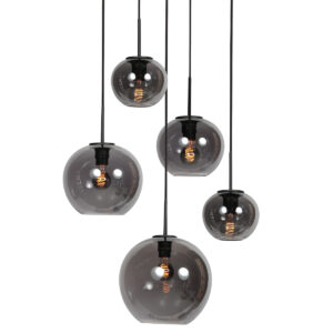 hanglamp-zwart-haloswap-glasmetaal-o40cm-e27-4281zw-mexlite-4