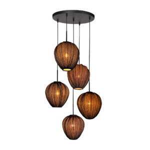 hanglamp-zwart-haloswap-metaaltextiel-o40cm-e27-4282zw-mexlite-2