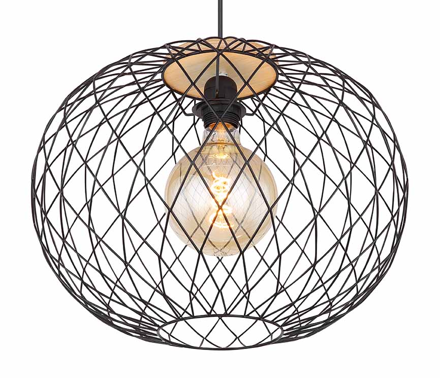 hanglamp-zwart-lacky-metaal-o40cm-e27-54039h-globo-1