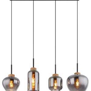 hanglamp-zwart-matt-glassmokeglas-groteeettafellamp-e27-15549-4h-globo-1