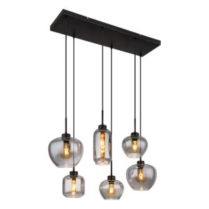 hanglamp-zwart-matt-glassmokeglas-groteeettafellamp-e27-15549-6sh-globo-0