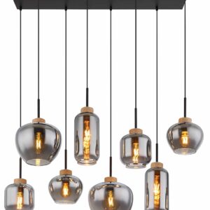 hanglamp-zwart-matt-glassmokeglas-groteeettafellamp-e27-15549-8h-globo-1