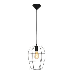 hanglamp-zwart-minimalics-kunststofmetaal-o15cm-e27-2705zw-mexlite-1