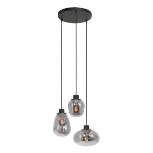 hanglamp-zwart-reflexion-elektronicaglasmetaal-o30cm-e27-3079zw-steinhauer-1