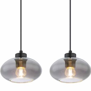 hanglamp-zwart-shaun-glassmokeglas-groteeettafellamp-e27-15572-4h-globo-2