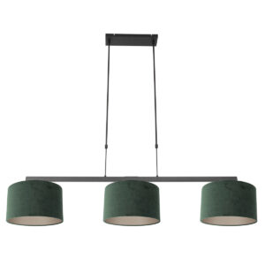 hanglamp-zwart-stang-metaaltextiel-groteeettafellamp-e27-3463zw-steinhauer-1