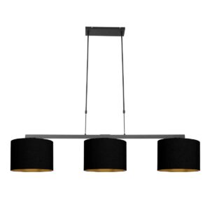 hanglamp-zwart-stang-metaaltextiel-groteeettafellamp-e27-3981zw-steinhauer-1