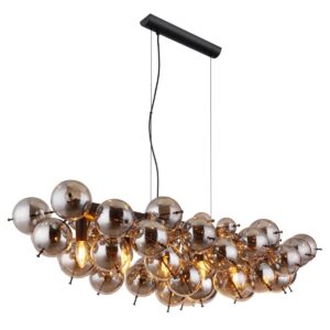 hanglamp-zwart-udo-glas-groteeettafellamp-e14-15633h1s-globo-0