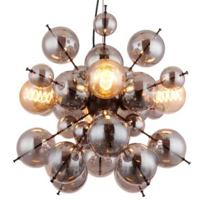 hanglamp-zwart-udo-glas-o52cm-e27-15633h2s-globo-2