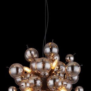 hanglamp-zwart-udo-glassmokeglas-o55cm-e14-15633hs-globo-2