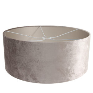 kap-zilver-lampenkappen-textiel-o50cm-e27-k1066gs-steinhauer-1