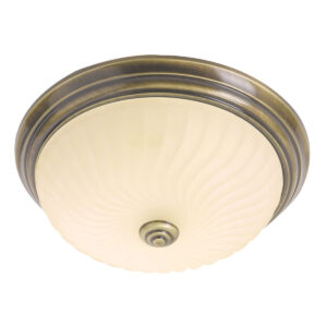 plafonniere-brons-ceilingandwall-glasmetaal-o31cm-e27-2779br-steinhauer-0